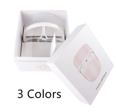 Cross-border photon skin rejuvenation mask instrument rechargeable 7-color beauty mask home facial rejuvenation beauty instrument