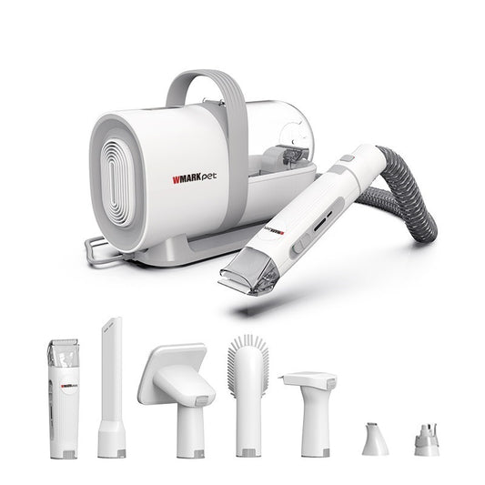 WMARK multifunctional pet hair trimmer dog vacuum set vacuum trimming and shaving all-in-one machine NG-PG001